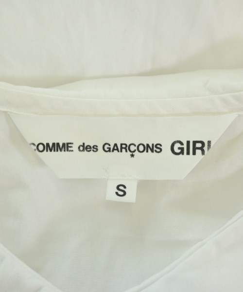 COMME des GARCONS GIRL（コムデギャルソンガール）カジュアルシャツ 白 サイズ:S レディース/2200688501037