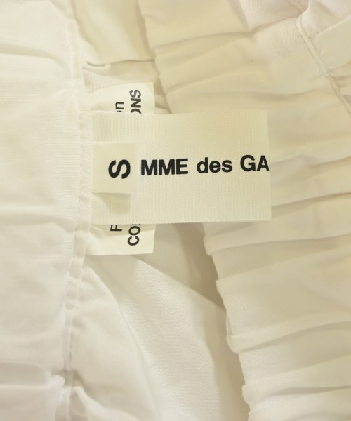 COMME des GARCONS GIRL（コムデギャルソンガール）ひざ丈スカート 白 サイズ:S レディース/2200688501044