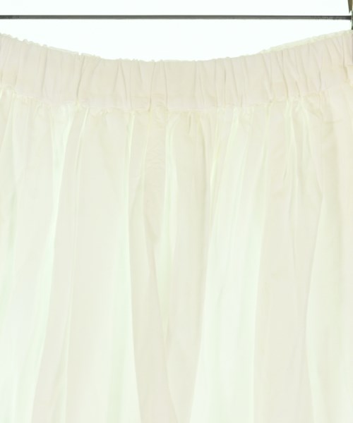 COMME des GARCONS GIRL（コムデギャルソンガール）ひざ丈スカート 白 サイズ:S レディース/2200688501044