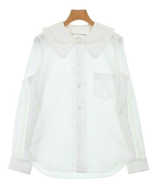COMME des GARCONS GIRL(コムデギャルソンガール)カジュアルシャツ 白 サイズ:M/2200689730047