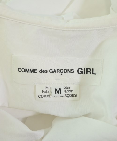 COMME des GARCONS GIRL（コムデギャルソンガール）カジュアルシャツ 白 サイズ:M レディース/2200689730047