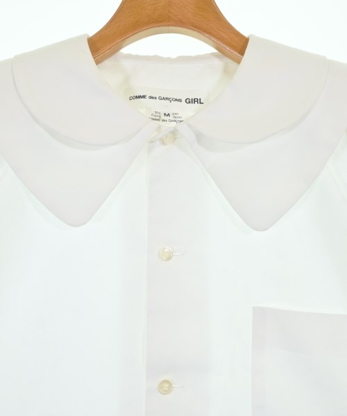 COMME des GARCONS GIRL（コムデギャルソンガール）カジュアルシャツ 白 サイズ:M レディース/2200689730047