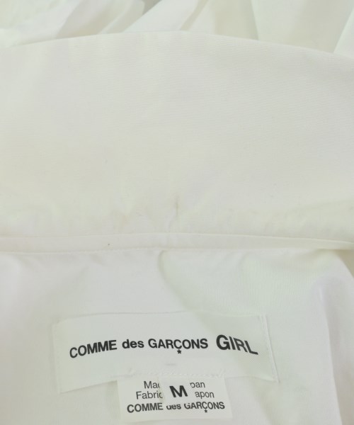 COMME des GARCONS GIRL（コムデギャルソンガール）カジュアルシャツ 白 サイズ:M レディース/2200689730047