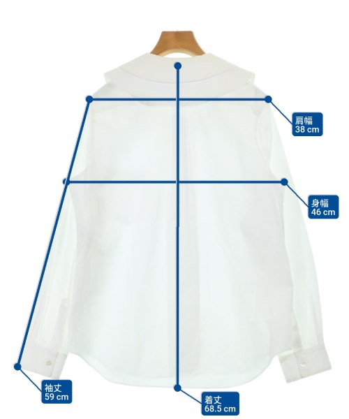 COMME des GARCONS GIRL（コムデギャルソンガール）カジュアルシャツ 白 サイズ:M レディース/2200689730047