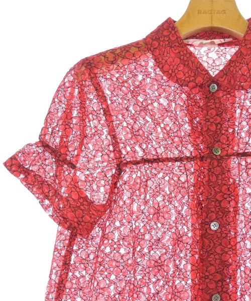 COMME des GARCONS GIRL（コムデギャルソンガール）ブラウス 赤 サイズ:S レディース/2200684551043
