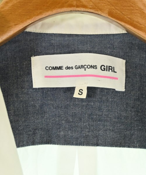 COMME des GARCONS GIRL（コムデギャルソンガール）カジュアルシャツ 白 サイズ:S レディース/2200692000083