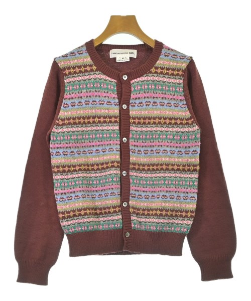 COMME des GARCONS GIRL(コムデギャルソンガール)カーディガン 茶 サイズ:M/2200691325248