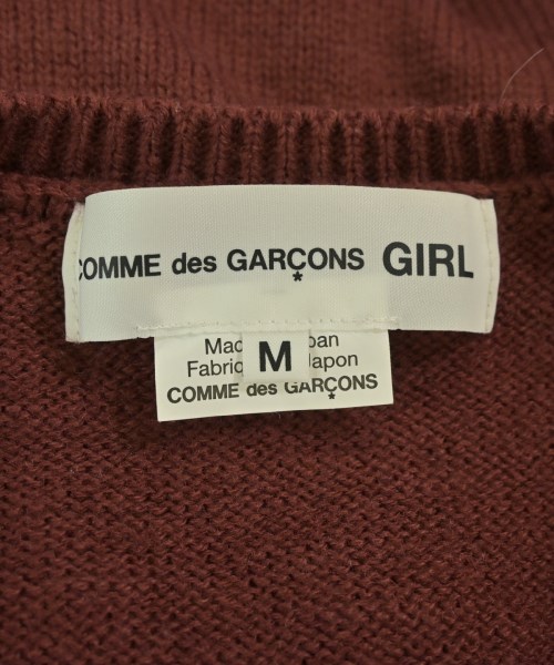 COMME des GARCONS GIRL（コムデギャルソンガール）カーディガン 茶 サイズ:M レディース/2200691325248