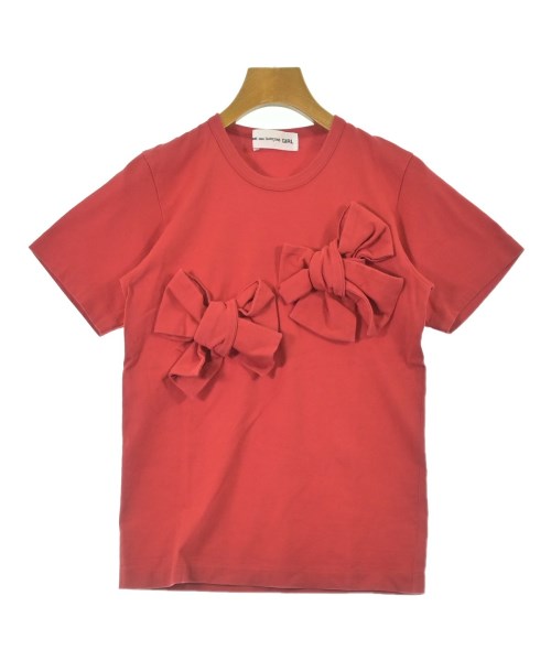 COMME des GARCONS GIRL(コムデギャルソンガール)Tシャツ・カットソー 赤 サイズ:-(M位)/2200693339076