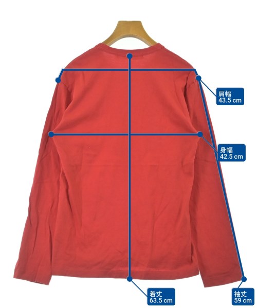 COMME des GARCONS GIRL（コムデギャルソンガール）Tシャツ・カットソー 赤 サイズ:-(M位) レディース/2200693339083