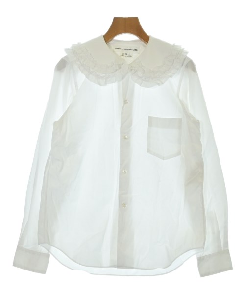 COMME des GARCONS GIRL(コムデギャルソンガール)ブラウス 白 サイズ:S/2200693449010