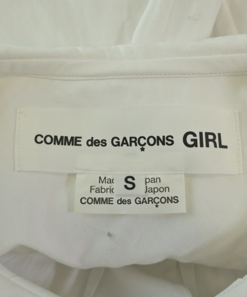 COMME des GARCONS GIRL（コムデギャルソンガール）ブラウス 白 サイズ:S レディース/2200693449010