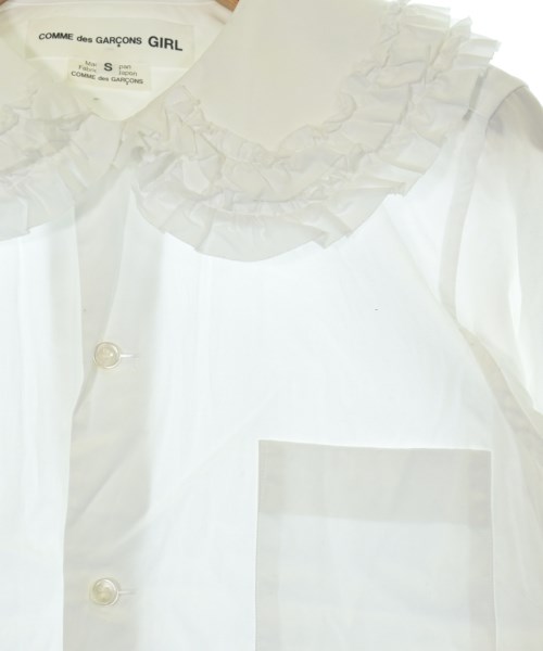COMME des GARCONS GIRL（コムデギャルソンガール）ブラウス 白 サイズ:S レディース/2200693449010