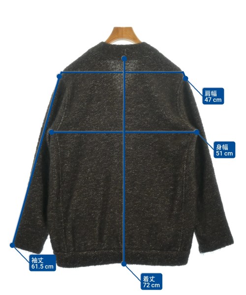 ANDREA INCONTRI（アンドレア　インコントリ）カーディガン 茶 サイズ:46(M位) メンズ/2200613136075