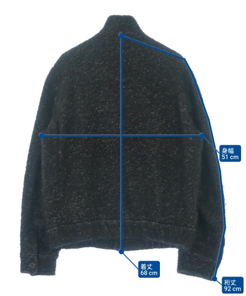 ANDREA INCONTRI（アンドレア　インコントリ）カジュアルジャケット 黒 サイズ:46(M位) メンズ/2200671223021