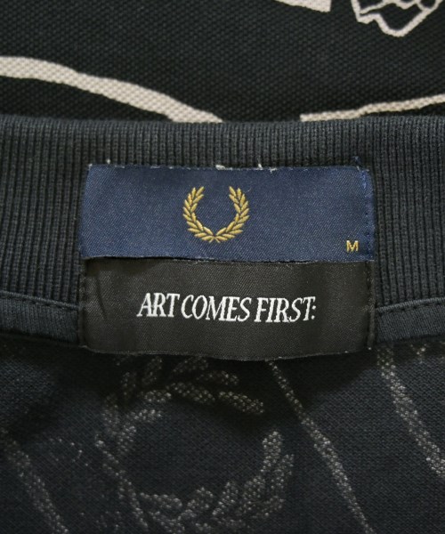ART COMES FIRST（アート　カムズ　ファースト）ポロシャツ 黒 サイズ:M メンズ/2200710497093
