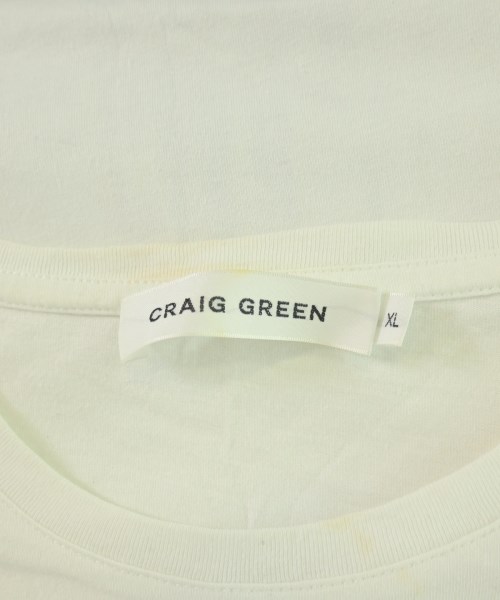 CRAIG GREEN（クレイグ　グリーン）Tシャツ・カットソー 白 サイズ:XL メンズ/2200694438082