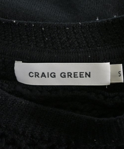 CRAIG GREEN（クレイグ　グリーン）ニット・セーター 黒 サイズ:S メンズ/2200657220143