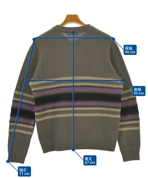 CRAIG GREEN（クレイグ　グリーン）ニット・セーター グレー サイズ:S メンズ/2200665914133