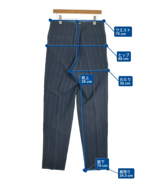 Bergfabel（バーグファベル）スラックス 紺 サイズ:46(M位) メンズ/2200625828029