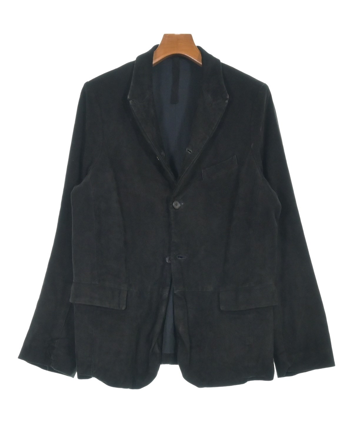 Bergfabel（バーグファベル）カジュアルジャケット 黒 サイズ:48(L位