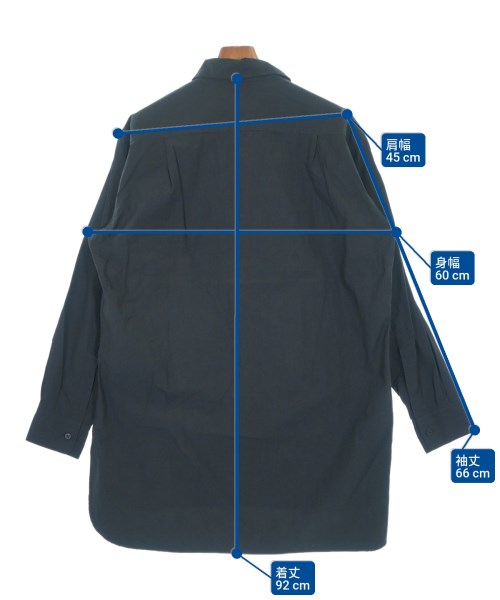 Bergfabel（バーグファベル）カジュアルシャツ 黒 サイズ:48(L位) メンズ/2200632907175