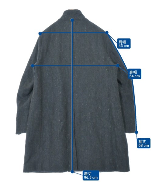 Bergfabel（バーグファベル）チェスターコート 紺 サイズ:-(M位) メンズ/2200660905020