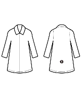 Bergfabel（バーグファベル）ステンカラーコート 黒 サイズ:42(M位) レディース/2200653398013