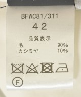 Bergfabel（バーグファベル）ステンカラーコート 黒 サイズ:42(M位) レディース/2200653398013