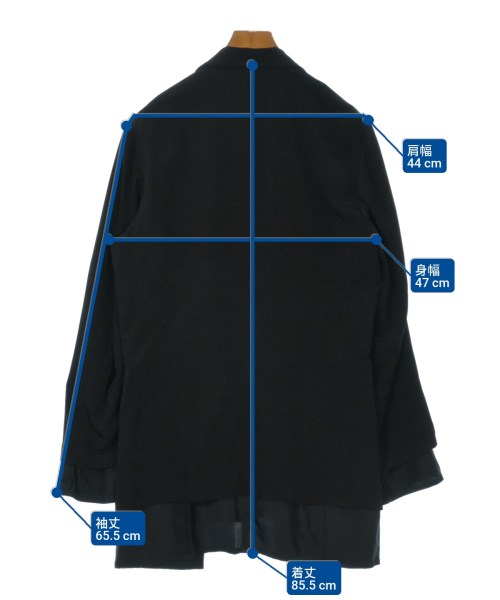 Ground Y（グラウンド　ワイ）ジャケット 黒 サイズ:3(M位) メンズ/2200623630051