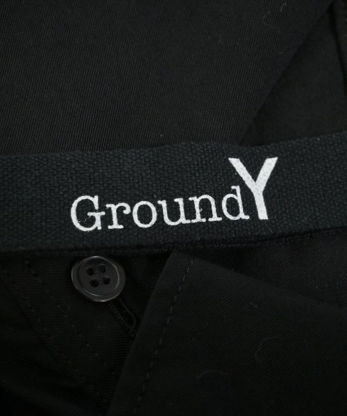 Ground Y（グラウンド　ワイ）カジュアルシャツ 黒 サイズ:3(M位) レディース/2200640275051