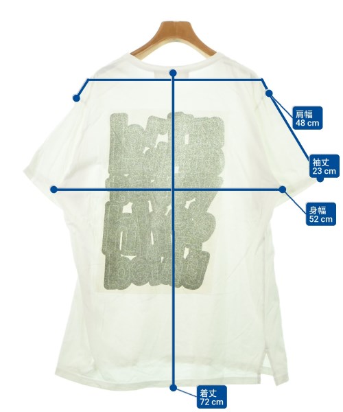 Ground Y（グラウンド　ワイ）Tシャツ・カットソー 白 サイズ:3(M位) メンズ/2200640433048