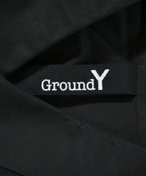 Ground Y（グラウンド　ワイ）カジュアルシャツ 黒 サイズ:3(M位) メンズ/2200640835019