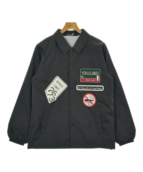 Ground Y(グラウンド　ワイ)ブルゾン 黒 サイズ:3(M位)/2200642443083