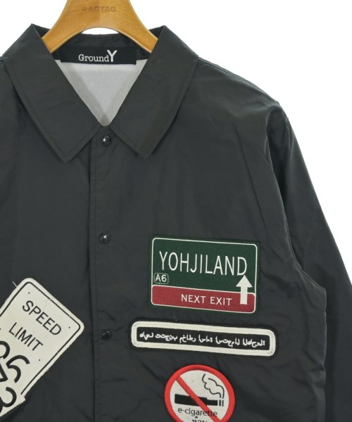 Ground Y（グラウンド　ワイ）ブルゾン 黒 サイズ:3(M位) メンズ/2200642443083