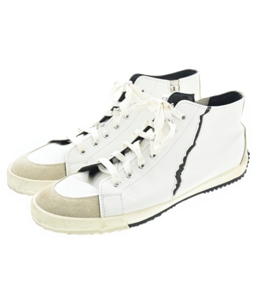 Ground Y(グラウンド　ワイ)スニーカー 白 サイズ:L(27.5cm位)/2200632049035