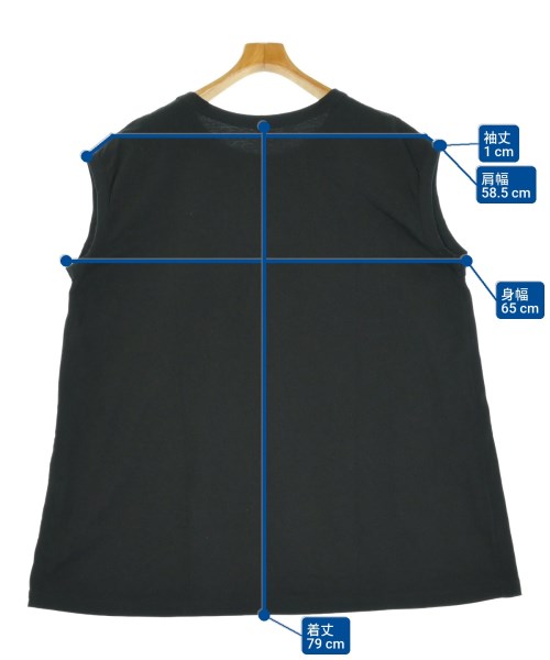 Ground Y（グラウンド　ワイ）Tシャツ・カットソー 黒 サイズ:3(M位) メンズ/2200644781060