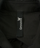 Ground Y（グラウンド　ワイ）カジュアルシャツ 黒 サイズ:1(XS位) メンズ/2200624074021