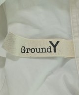 Ground Y（グラウンド　ワイ）カジュアルシャツ 白 サイズ:3(M位) レディース/2200627397028
