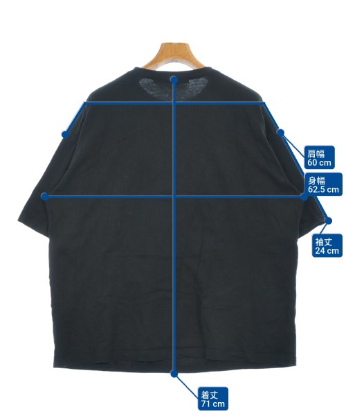 Ground Y（グラウンド　ワイ）Tシャツ・カットソー 黒 サイズ:4(L位) メンズ/2200615988177