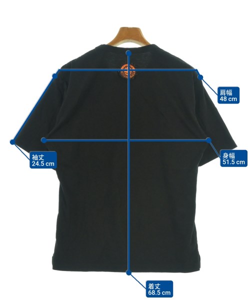 Ground Y（グラウンド　ワイ）Tシャツ・カットソー 黒 サイズ:3(M位) メンズ/2200628875020