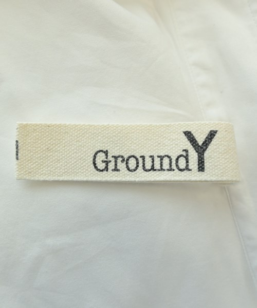 Ground Y（グラウンド　ワイ）カジュアルシャツ 白 サイズ:3(M位) メンズ/2200630258057