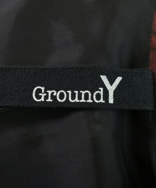 Ground Y（グラウンド　ワイ）カジュアルジャケット 赤 サイズ:3(M位) メンズ/2200633166045
