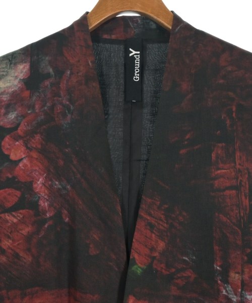 Ground Y（グラウンド　ワイ）カジュアルジャケット 赤 サイズ:3(M位) メンズ/2200633166045