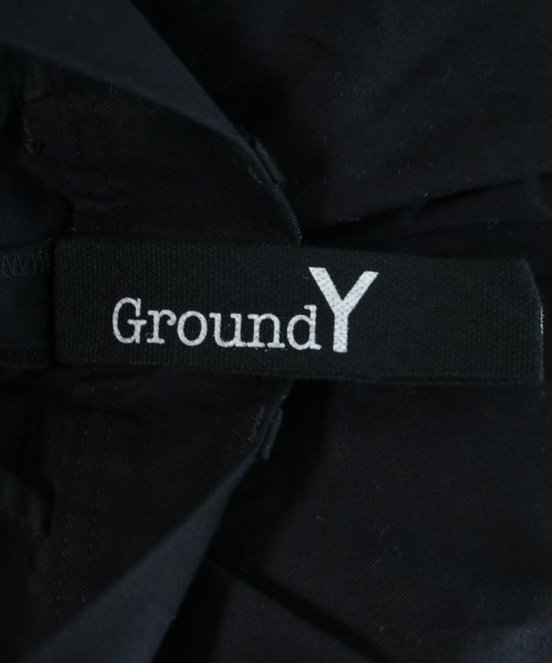 Ground Y（グラウンド　ワイ）スラックス 黒 サイズ:1(XS位) メンズ/2200633784195