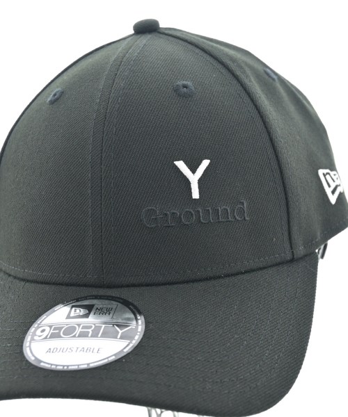 Ground Y（グラウンド　ワイ）キャップ 黒 サイズ:- メンズ/2200618827282