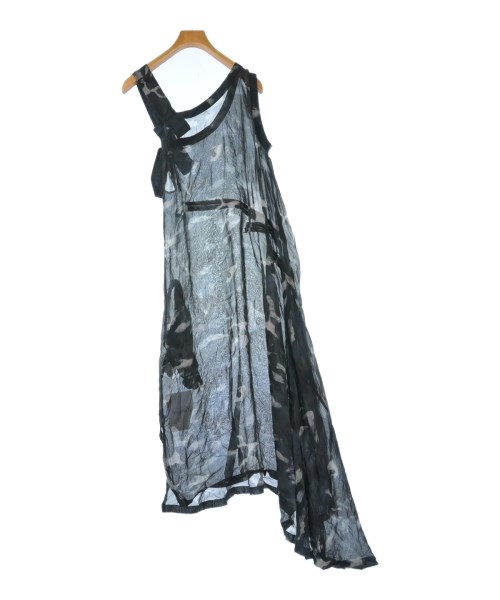 Ground Y（グラウンド　ワイ）ワンピース 黒 サイズ:1(XS位) レディース/2200620522144