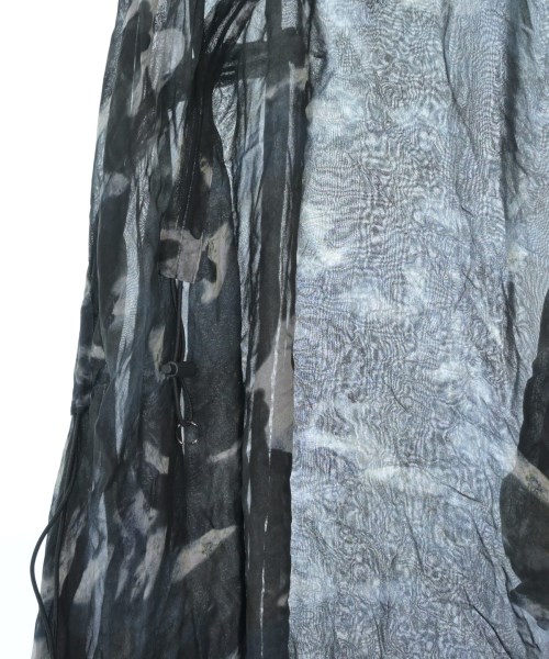 Ground Y（グラウンド　ワイ）ワンピース 黒 サイズ:1(XS位) レディース/2200620522144