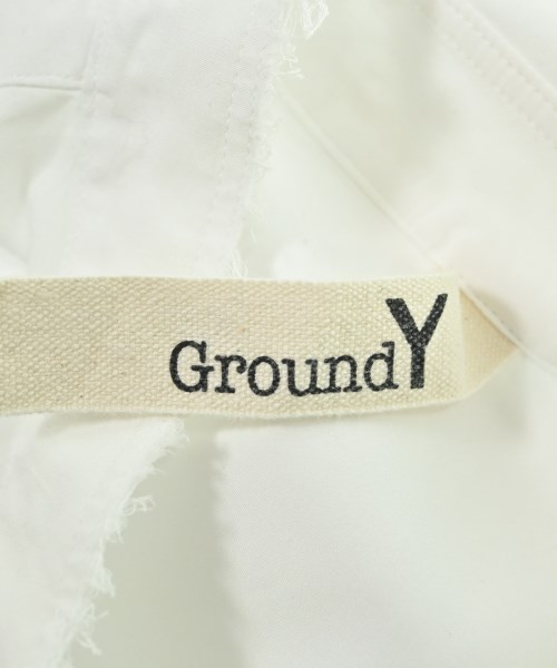Ground Y（グラウンド　ワイ）カジュアルシャツ 白 サイズ:3(M位) メンズ/2200620475037