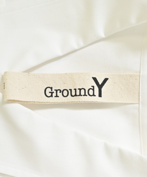 Ground Y（グラウンド　ワイ）カジュアルシャツ 白 サイズ:3(M位) メンズ/2200606165167